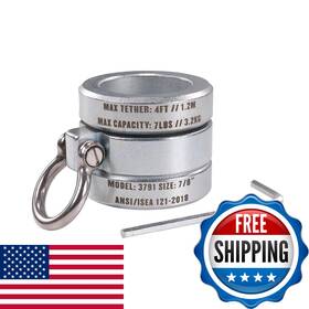 B0d5jsyk4k Ergodyne Squids 3791 Sleever Bar Lock Collar Tethering Attachment Point For