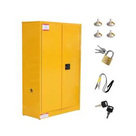 Explorehorizon 199809836719 45 Gal Flammable Safety Cabinet 43 Inch X 18 65 Galvanized Steel L