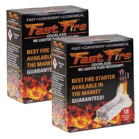 Fs108 Fast Fire Odorless Starter Cubes Individually Wrapped For Gri