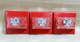 135-9000 Fci Lot Of 3 Fire Alarm Strobe Model Va3w P/n- 15cd 20-30vdc 80ma 1hz