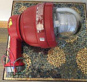 Fsex-24pmc Federal Signal Division Explosion Proof Strobe Light 24 Volt With Wall Mount
