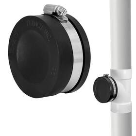 Qc-2.75 Fernco 1-1/2 Or 2- Inch Qwik Cap Schedule 40 Pvc Pipe Socket Slip H