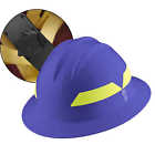 Fh911-hr-blue Bullard Blue Hat Wildland Fire Helmet With Ratchet Suspension