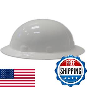 B015mg1fu0 Fibre-metal Hard Hat E1rww Full-brim Thermoplastic White