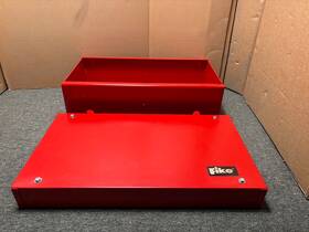 10-2236-c Fike 75 Ah Battery Enclosure Red For Dn 06-868 /w