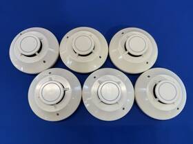 Atd-l2f Fire Control Instruments Fci Thermal Heat Detector Head Lot Of 6 No Bases - Untested -read Below