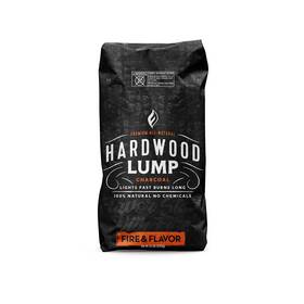 Ffc117 Fire & Flavor And Premium All Natural Hardwood Lump Charcoal 20lb Black