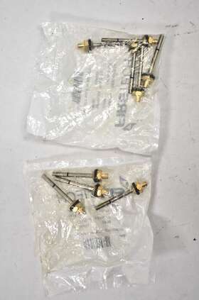 6093a Fire Tech Lot Of 9 Valve Stems Replacement For Extinguisher Safety