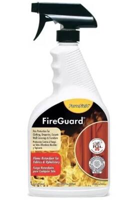 13022 Fireguard Flame Retardant For Fabrics And Upholstery 22oz 650ml Made In Usa New