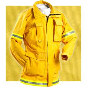 5500000118072md Fireline 9 Oz. Ultra Soft Firefighting Coat Medium 38 Inch -40 Chest