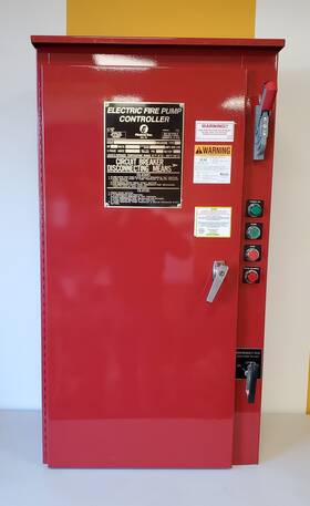 Fta1000-aa20b Firetrol Fire Pump Controller 440-480v 20hp 3 Phase 60hz 300 Psi