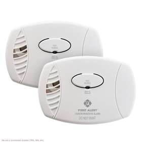 Co400cn2 First Alert 1039741 2pk Battery Powered Carbon Monoxide Detector