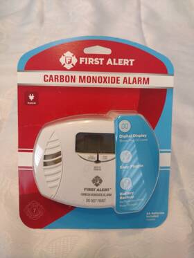 1039746 First Alert Nib Carbon Monoxide Alarm C0615 Digital Display Battery Backup