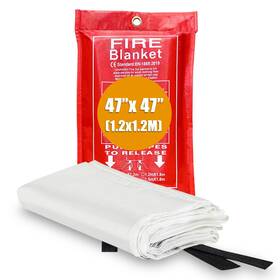 Fireblanket01 Firstop Fire Blanket 47 Inch X Extinguisher Blankets For Home And Kitchen