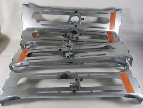 Ad24bkt2 Flexhead Open Sprinkler Head Bracket 24 Inch Adjustable Oem Usa Lot Of 6