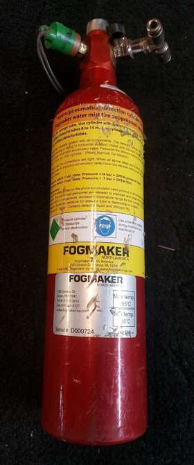 Fm-8191 Fogmaker Fm-8190 Fmna Vehicle Fire Suppression Small Tank Only Rv Bus Campers