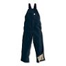 Frr44dny36x34-ea Carhartt Navy Duck Bib Overalls Each
