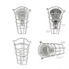 Fsg06w02 Pack Fire Extinguisher Mounts Brackets White Sprinkler Head Guard For