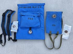 8465-01-310-1259 Fss Lot Wildland Backpack Drinking Water Bag Daypack Straps /extra Bladders