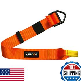 B00b1pefqs Fusion Adjustable Lanyard D-ring Orange30 Inches Tzp-16-3