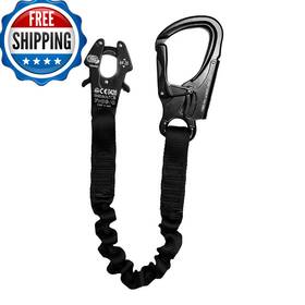 B072wmk4yx Fusion Shock Absorbing Lanyard Snap Hook Climb- 5000 Lbs Rated Professional Sal