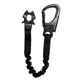 Fusion Lh-32-8001-frog-bk48 Shock Absorbing Lanyard Snap Hook Climb- 5000 Lbs Rated Professional Sal