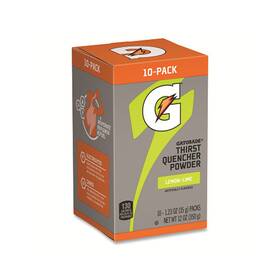 04700 Gatorade Powder Stick 1.23 Oz Volume Tube 16.9 Yield Lemon Lime