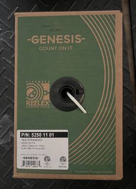 304.8 Genesis 781410822726 16/2 Strandedriser Or Fi4 1000 Ft. M Whitecl3r Cmr Ft4 Sun Res