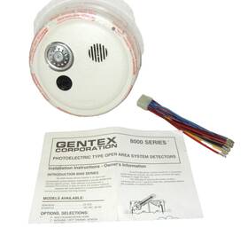 908-1025-002 Gentex 8240ph Photoelectric 4 Wire 135 Deg Thermal Smoke Detector