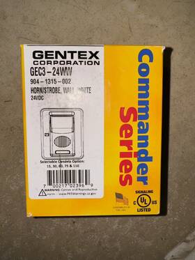 Gec3-24ww Gentex Corporation New In Box
