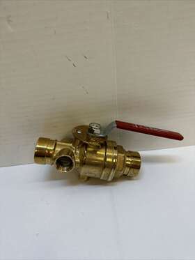 A61y052 Giacomini A61 3/8 Inch Orifice K2.8 1-1/4 Groove 300 Psi Test And Drain Valve