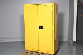 Bf45 Global Industrial 45 Gallon Flammable Storage Cabinet With 3x Shelves