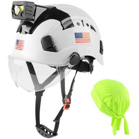 B0chyx3bd7 Green Devil Safety Hard Hat Rechargeable Headlamp Light Men Vented Work Hardhat