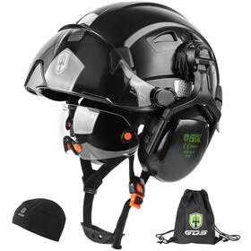 B0dn159ksf Green Devil Hard Hat Safety Helmet Visor Ear Muffs Vented Work Ansi Z89.1