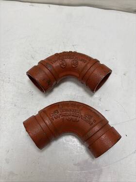 Fig-510 Grinnell 2pk G-fire 90 Degree Grooved Elbow 1-1/4 Fig 510