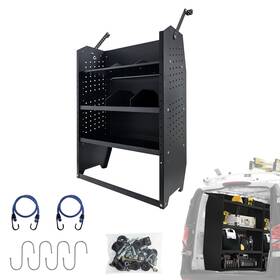 N002 Gropuntra Cargo Van Shelving Storage System Low/mid/high Roof Steel Shelves Fit For
