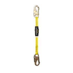 B004yv3bsy Guardian Fall Protection 01250 Non-shock-absorbing Lanyard - 2 Ft Self Locking Steel Hooks A