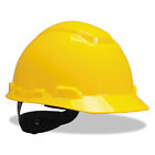 3m-commercial H-702r Tape Series Hard Hat With Point Ratchet Suspension 078371641986