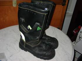 501606 Haix 2014 Womens Fire Hunter Xtreme Firefighter Boots - Size 8m