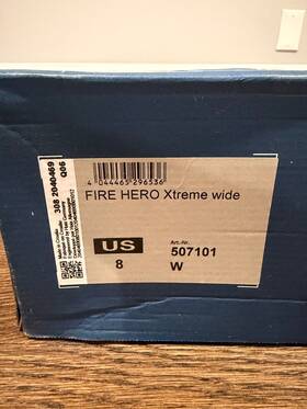 507101 Haix Nib Fire Hero Xtreme Structural Firefighting Boots