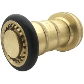Fnb1620npsh Happy Tree 2 Inch Npsh Fire Hose Nozzle Brass Equipment Heavy Duty Industria