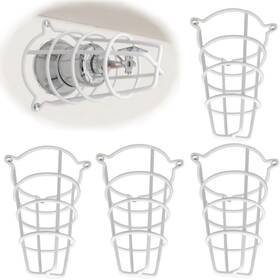 G06w Happy Tree 4 Pack White Fire Sprinkler Head Guard Cover For Both 1/2 Inch And 3/4