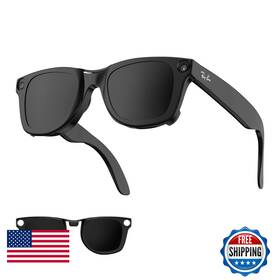 B0fhdkthbs Hibloks Polarized Clip-ons For Ray-ban Meta Wayfarer Rw4008 Rw4012 Large 53-22