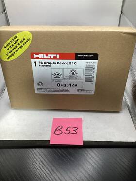 2008097 Hilti #2008097 Fs Drop-in Device 2 Inch C New