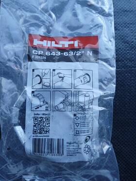 Cp643-63 Hilti Cp643-63/2n Firestop Collar Cp 643-63/2 Inch N 35 Pcs