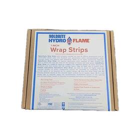 Hf-ws14-0100 Holdrite 1 Inch X 1/4 12ft Roll Hydroflame Intumescent Firestop Sleeves Wrap Strip