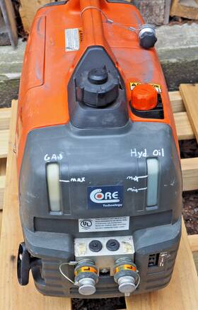 Dpu-31 Holmatro Core Power Unit Hydraulic Honda Gas Jaws Of Life Firefighter
