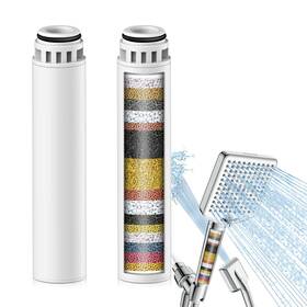 Jdx1001-lx Homlord Shower Filter Replacement Cartridge For Handheld Head - 2 Pack Multi S