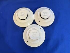 Asd-pl2fr Honeywell / Fci Gamewell Smoke Detector Head - Lot X 3 -no Bases Untested Read