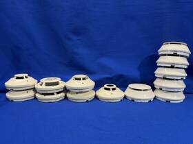 Asd-pl3-iv Honeywell / Fci Gamewell Atd-hl2f Etc Smoke Heat Detector Head X13 Untested Read